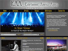 Tablet Screenshot of entertainmentamerica.net